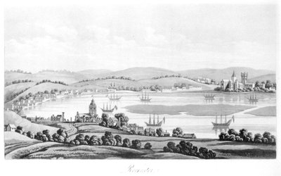View of Rochester in 1669, from Travels of Cosimo III Grand Duke of Tuscany, through England during the reign of Charles II, English translation, published 1821 by Italian School