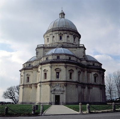 View of Santa Maria della Consolazione, designed by Cola da Caprarola and completed by Ambrosio Barocci and Francesco da Vita, built 1508-24 by Italian School