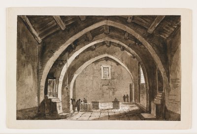 View of a Church Interior, Early 19th Century by Italian School