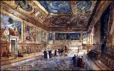 View of the Interior of the Doge