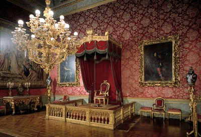View of the Throne Room or Chamberlains Room by Italian School