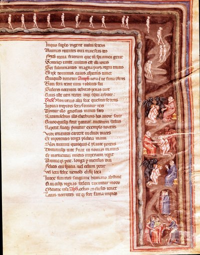 View of the Underworld, illustration for Furious Hercules by Seneca by Italian School