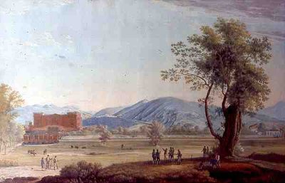 View of the Villa and Park by Italian School