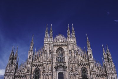 View of the West facade by Italian School