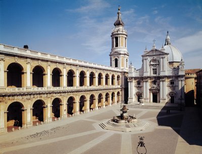 View of the facade, built 1570-87 by Italian School