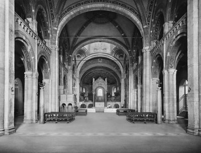 View of the Nave Towards the Apse, c.1120 by Italian School