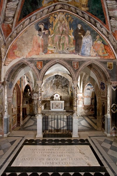 View of the Presbytery of the Upper Church with the Main Altar by Italian School