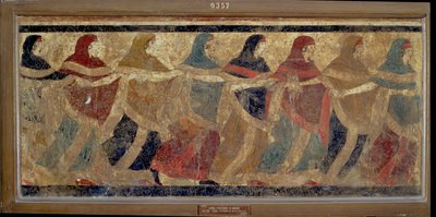 Women Performing the Funerary Ceremonial Chain Dance, from Ruvo, 4th Century BC by Italian School