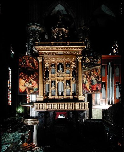 View of The Organ by Italian School Italian School