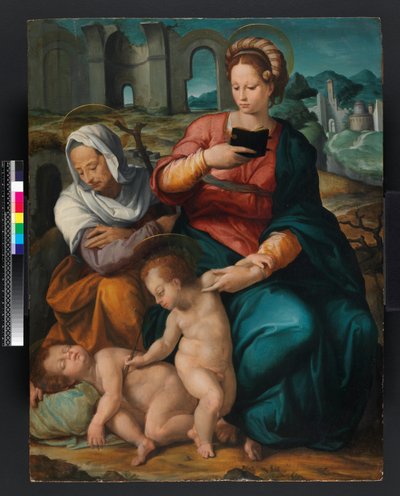 Virgin and Child with St. Elizabeth and the Infant Baptist, Florentine by Italian School Italian School