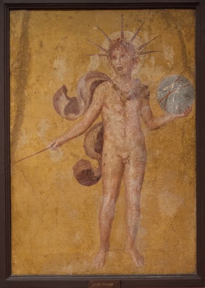 Apollo-Helios with Sphere, c.2nd half 1st century by Italian school