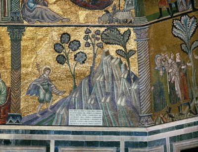 John the Baptist in the Desert by Italian school