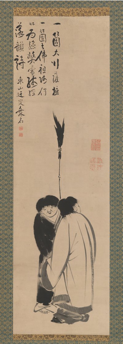 Hanshan and Shide by Ito Jakuchu
