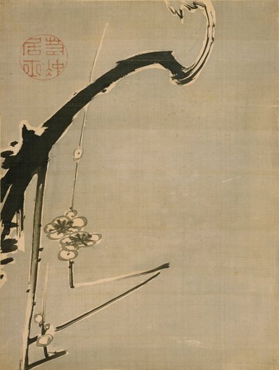Plum Blossoms by Ito Jakuchu