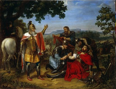 Grand Duke Dmitry Donskoy on the Kulikovo Field by Ivan Afanasievich Ugryumov