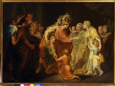 Prince Sviatoslav I of Kiev Returns to His Family After the Danube Campaign of 967 by Ivan Akimovich Akimov