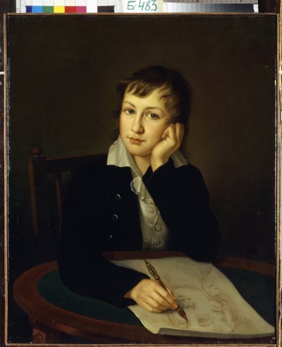Portrait of Count Alexander Nikolayevich Mordvinov by Ivan Alekseevich Tyurin