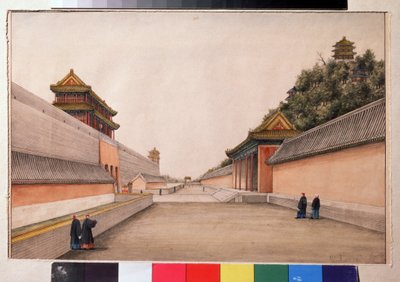 The Winter Palace in Beijing, from the Series 