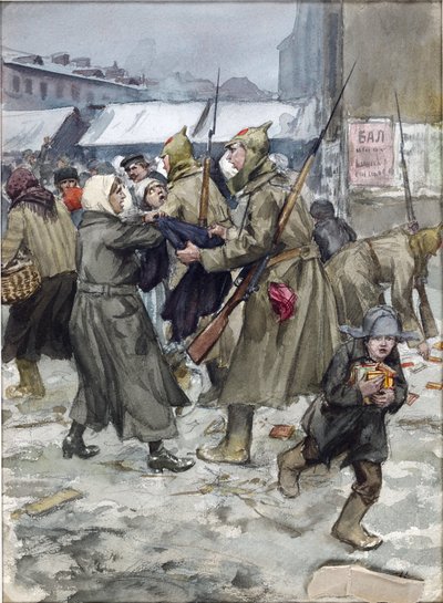 Free Trade in Petrograd by Ivan Alexeyevich Vladimirov by Ivan Alexeyevich Vladimirov