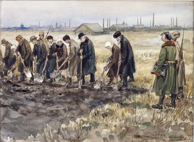 Hard Labor for Rich Merchants, Nobles and Criminals During the Years of Revolution by Ivan Alexeyevich Vladimirov