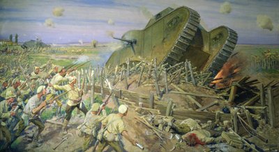 The Capturing of a Tank near Kakhovka by Ivan Alexeyevich Vladimirov