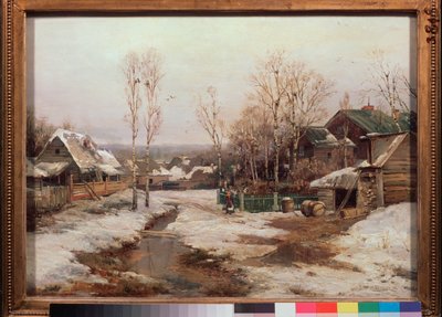 Spring near St Petersburg by Ivan Avgustovich Velz