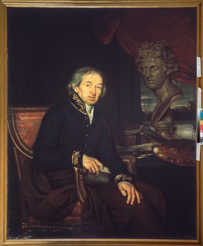 Portrait of the Artist Dmitri Levitsky by Ivan Ereemevich Yakovlev