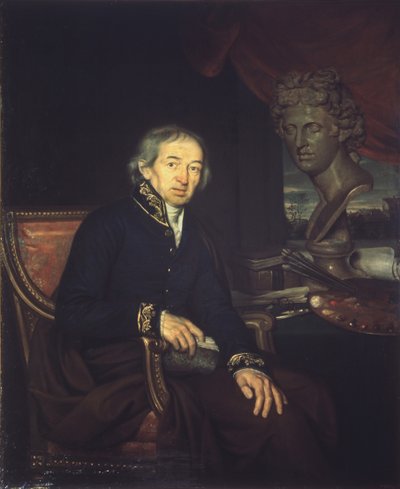 Portrait of Dimitri Levitsky, 1812 by Ivan Eremeevich Yakovlev