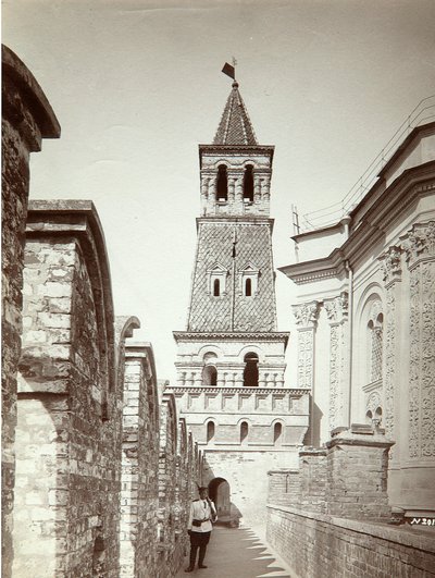 The Armory Tower in the Moscow Kremlin by Ivan Fyodorovich Borshchevsky
