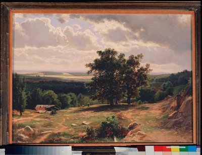 Oaks, Landscape near Dusseldorf by Ivan Ivanovich Shishkin