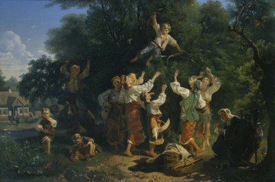Cherry Harvest in a Landowner
