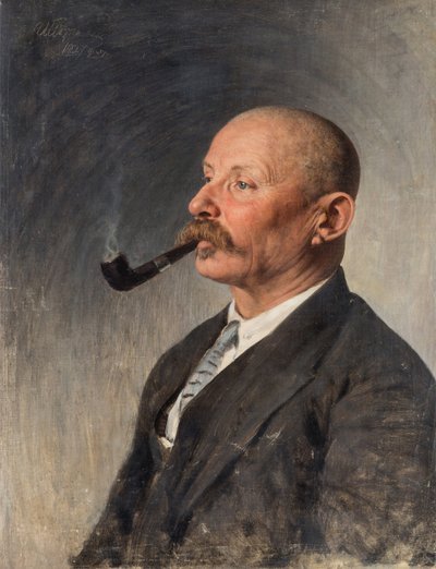 Portrait of the Writer Aleksey Pavlovich Chapygin (1870-1937) by Ivan Kirillovich Parkhomenko