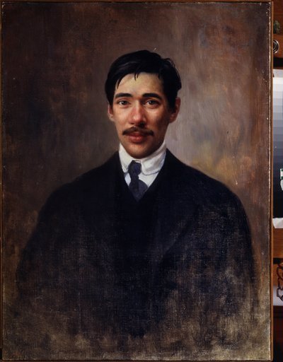 Portrait of the Writer Korney I. Chukovsky by Ivan Kirillovich Parkhomenko