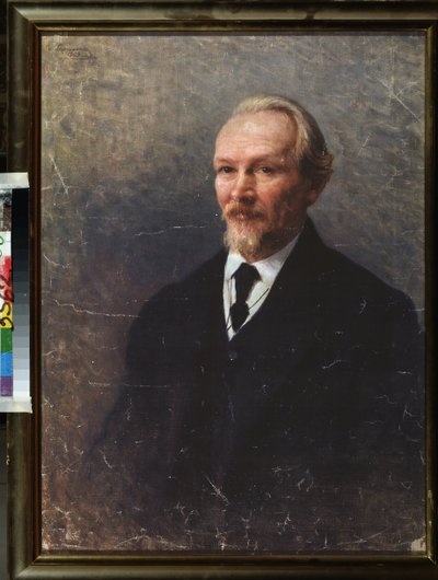 Portrait of the Philosopher and Writer Vasily Rozanov (1856-1919) by Ivan Kirillovich Parkhomenko