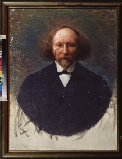 Portrait of the Poet Vyacheslav Ivanov by Ivan Kirillovich Parkhomenko