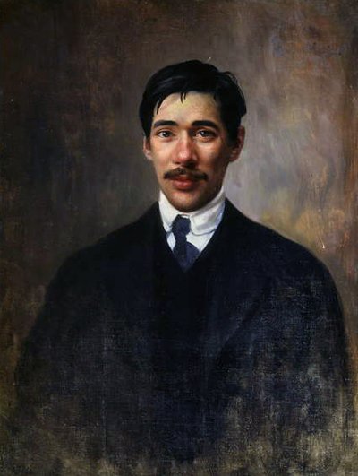 Portrait of Korney Chukowsky by Ivan Kirillovich Parkhomenko