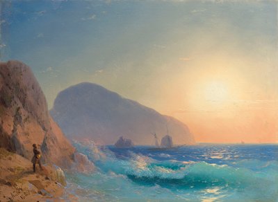 Alexander Pushkin in the Crimea by Ivan Konstantinovich Aivazovsky