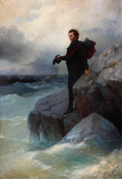 Farewell, Free Element, O Sea! Alexander Pushkin on the Black Sea by Ivan Konstantinovich Aivazovsky
