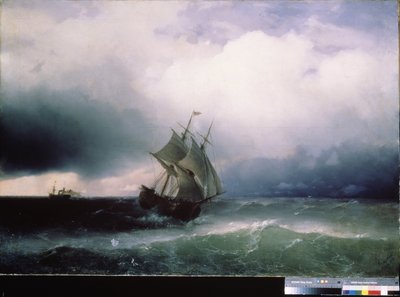 Advancing Storm by Ivan Konstantinovich Aivazovsky