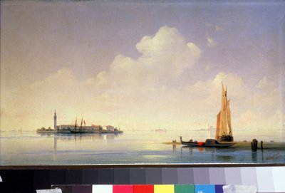 The Venetian Lagoon, View of San Giorgio Maggiore by Ivan Konstantinovich Aivazovsky