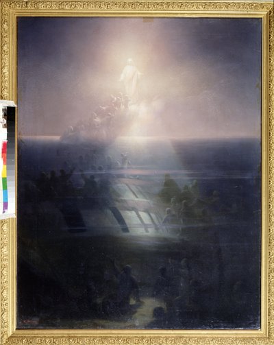 Sinking of the 84 Gun Ship Lefort in 1856 by Ivan Konstantinovich Aivazovsky