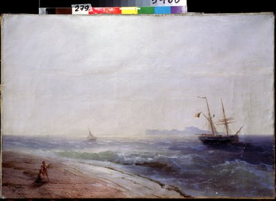 Capri Island by Ivan Konstantinovich Aivazovsky