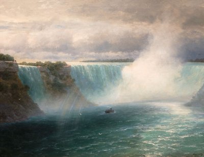 Niagara Falls by Ivan Konstantinovich Aivazovsky