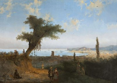 Old Feodosia by Ivan Konstantinovich Aivazovsky