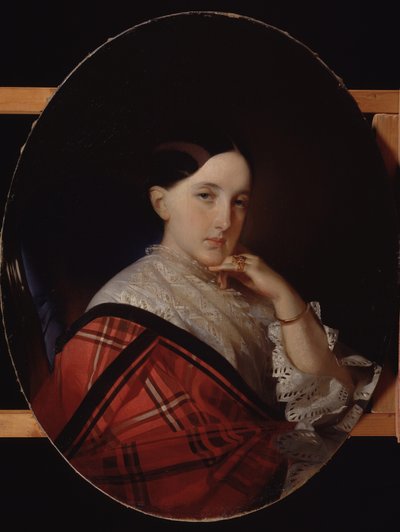 Portrait of Grand Duchess Maria Alexandrovna, future Empress of Russia by Ivan Kosmich Makarov