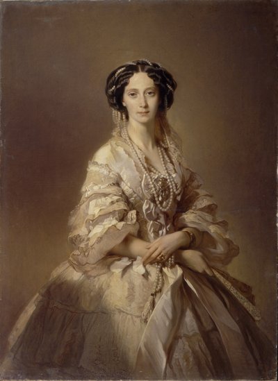 Portrait of Maria Alexandrovna, Empress of Russia by Ivan Kosmich Makarov