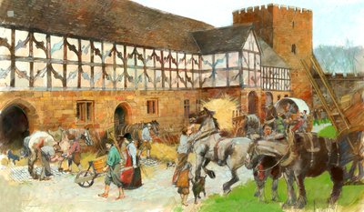 Kenilworth Castle Stables, c. 1990-2010 by Ivan Lapper