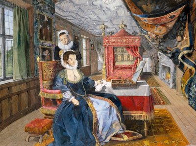 Kirby Hall, early 17th century, c1990-2010 by Ivan Lapper