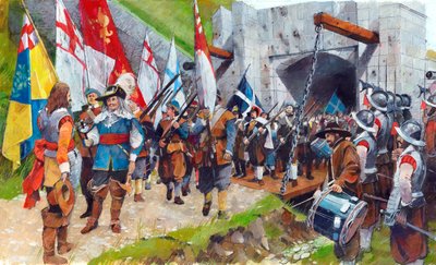 Pendennis Castle, Cornwall. 17th August 1646, c. 1990-2010 by Ivan Lapper