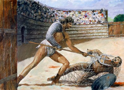 Roman Gladiators by Ivan Lapper